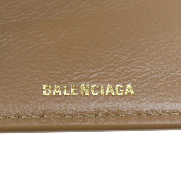 BALENCIAGA Brown Leather Wallet - Picture 7 of 11
